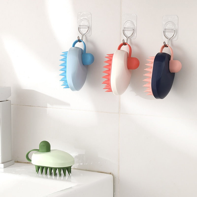 Soft Gel Bath and Massage Brush for Pets