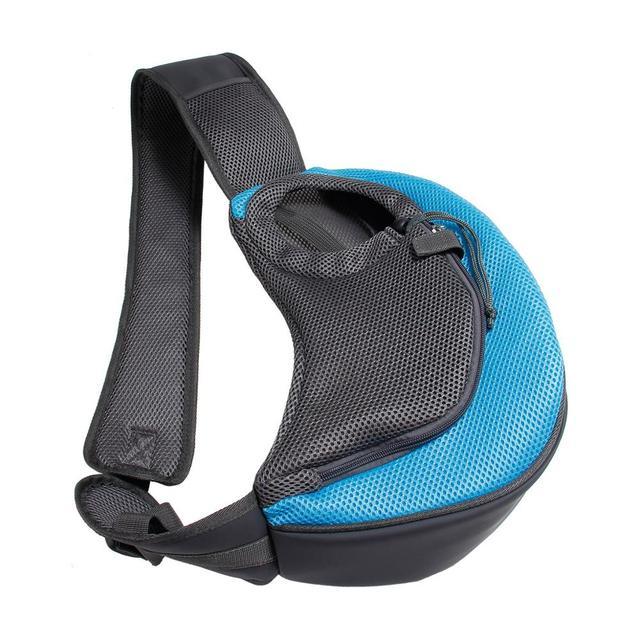 Outdoor Mesh Oxford Pet Carrier Sling Travel Shoulder Bag