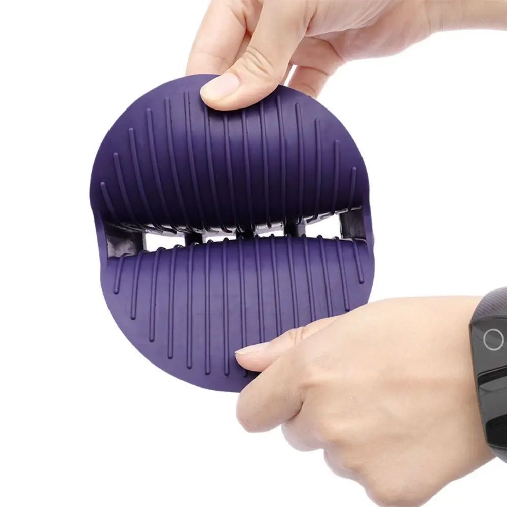 Dual-Sided Pet Shampoo and Massage Grooming Brush