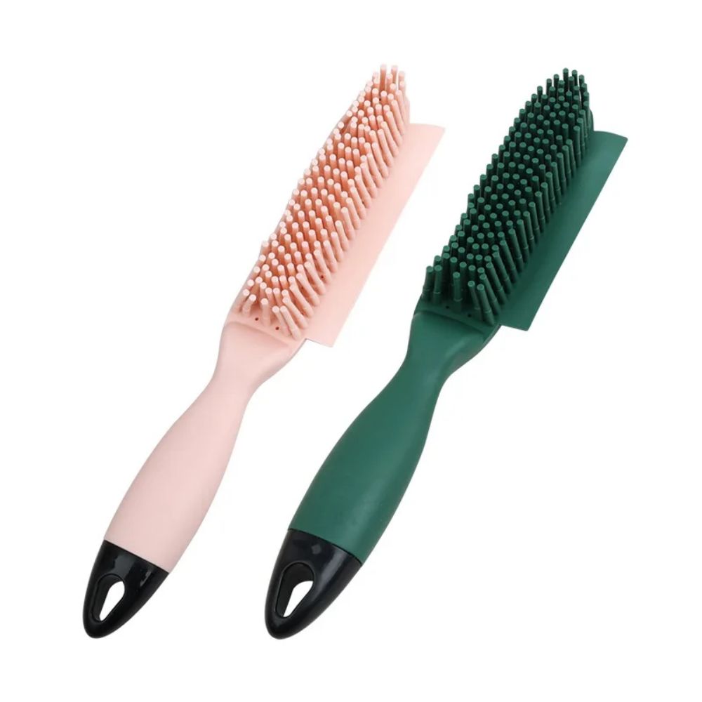 Pet Grooming Brush Hair Remover Massage Comb With Collector