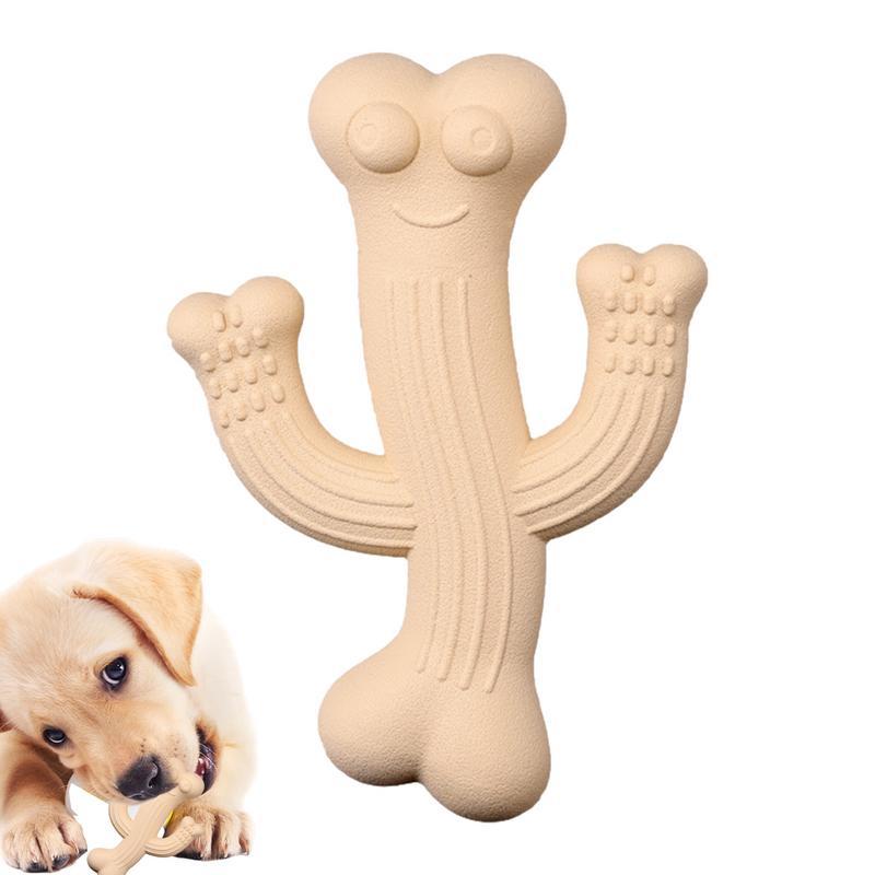 Cactus Pet Chew Toy Durable Interactive Boredom Relief