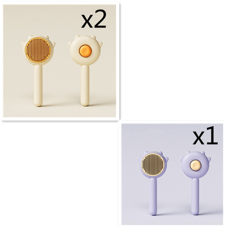 Pet Hair Removal Comb And Massage Brush For Grooming