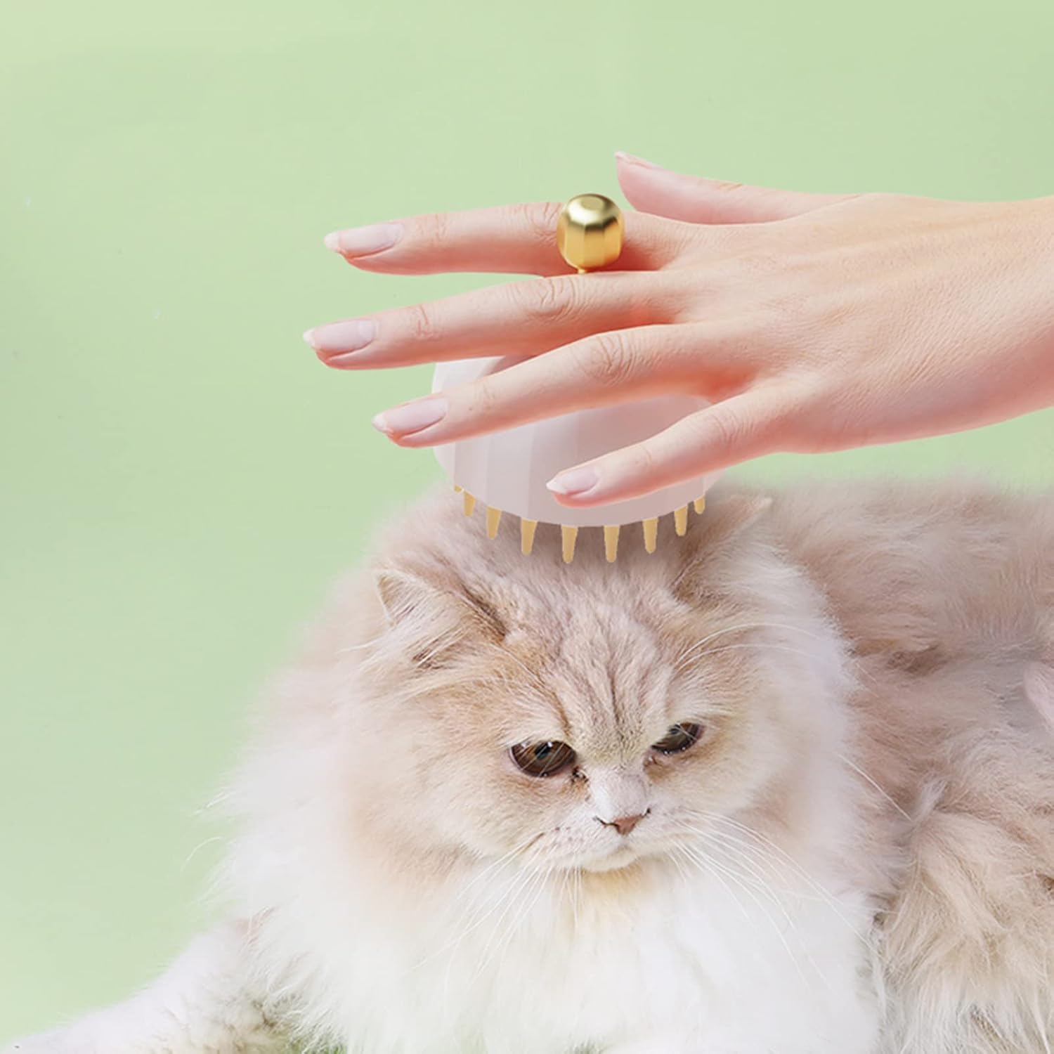 Pet Bath and Massage Brush Grooming Shampoo Tool