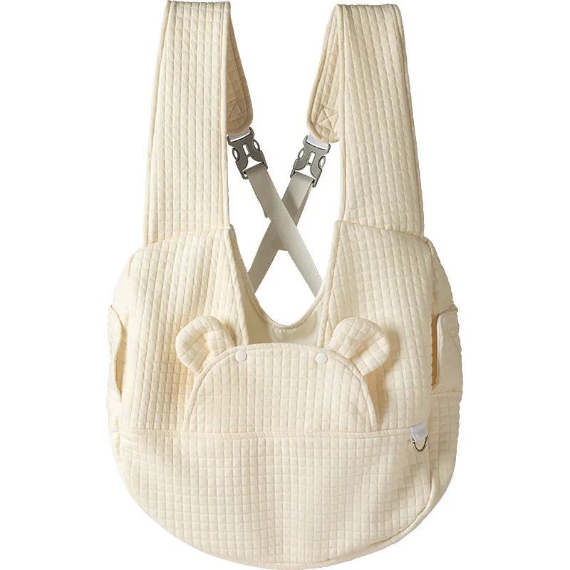 Breathable Cross-Design Pet Backpack Carrier for Outdoor Travel