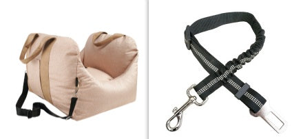 Waterproof Portable Pet Car Carrier Seat Breathable Safety Bag
