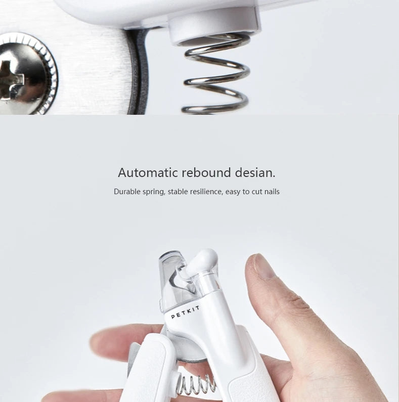 Professional Pet Nail Clipper With LED Light For Safe Grooming