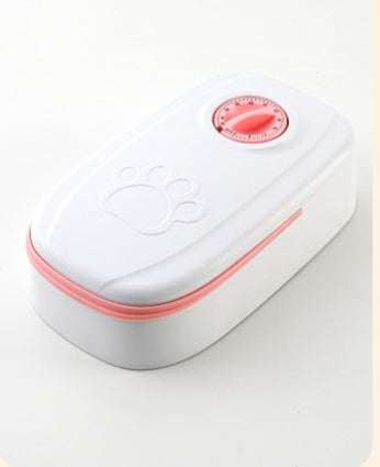 Automatic Pet Feeder Smart Timer Food Dispenser Stainless Steel Bowl