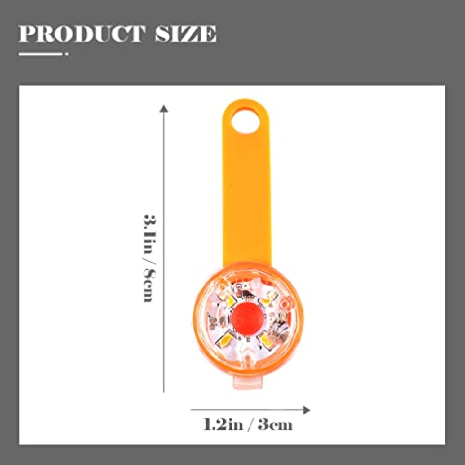 Glow Pendant Light For Pets Luminous Safety Accessory For Night Walking