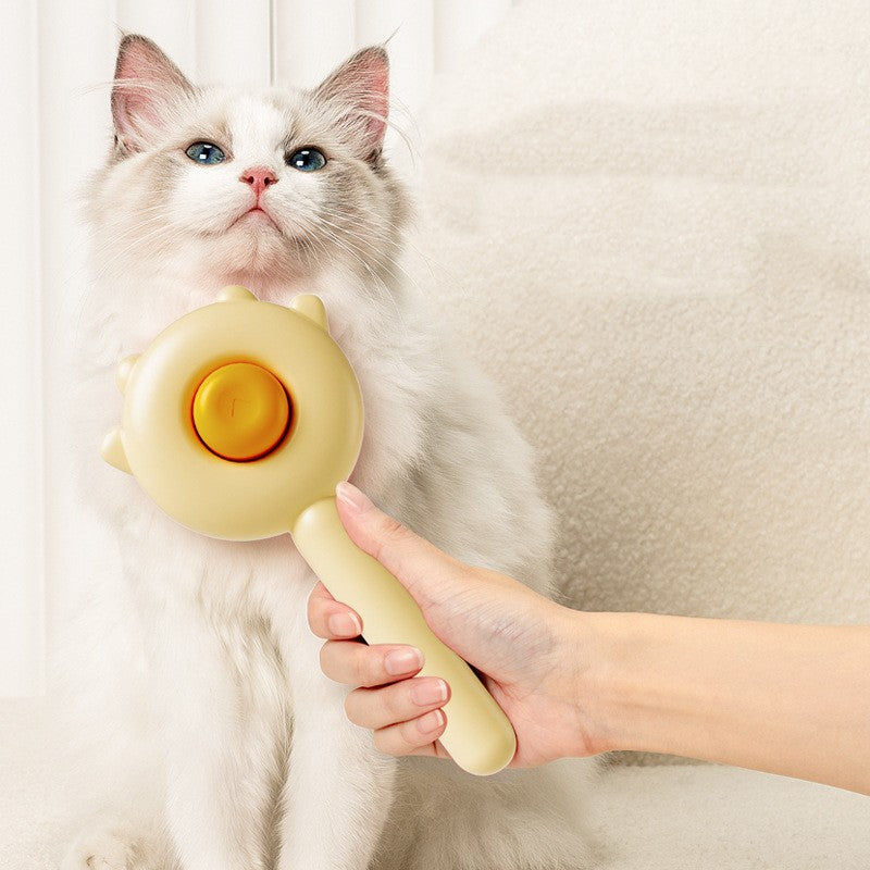 Pet Hair Removal Comb And Massage Brush For Grooming