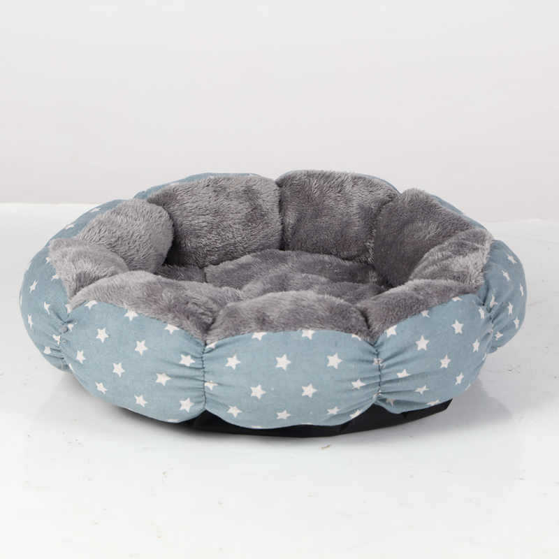 Calming Donut Cat And Small Dog Bed Round Fluffy Indoor Pet Bed