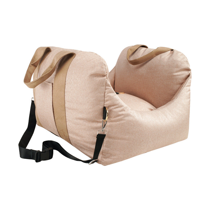 Detachable Washable Four Seasons Portable Pet Car Seat