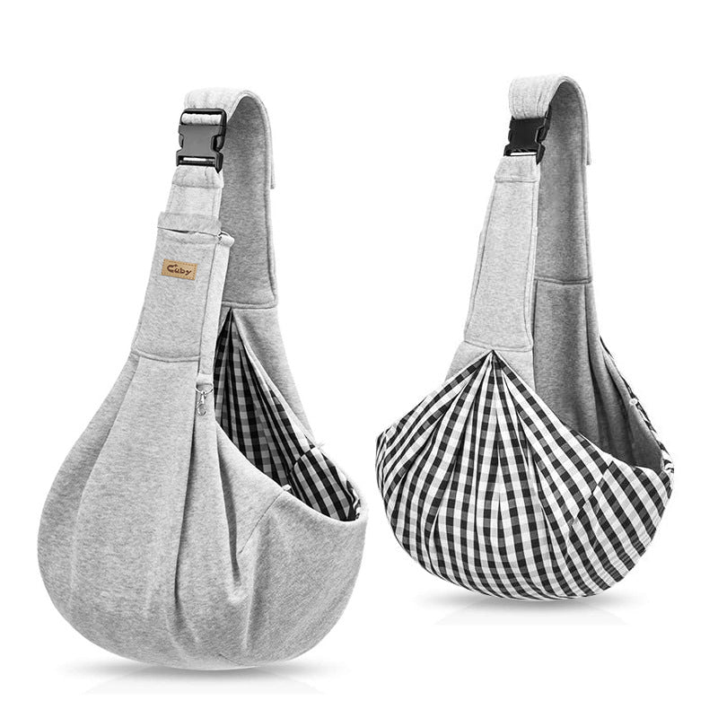 Portable Pet Travel Sling Carrier Breathable Outdoor Hiking Bag