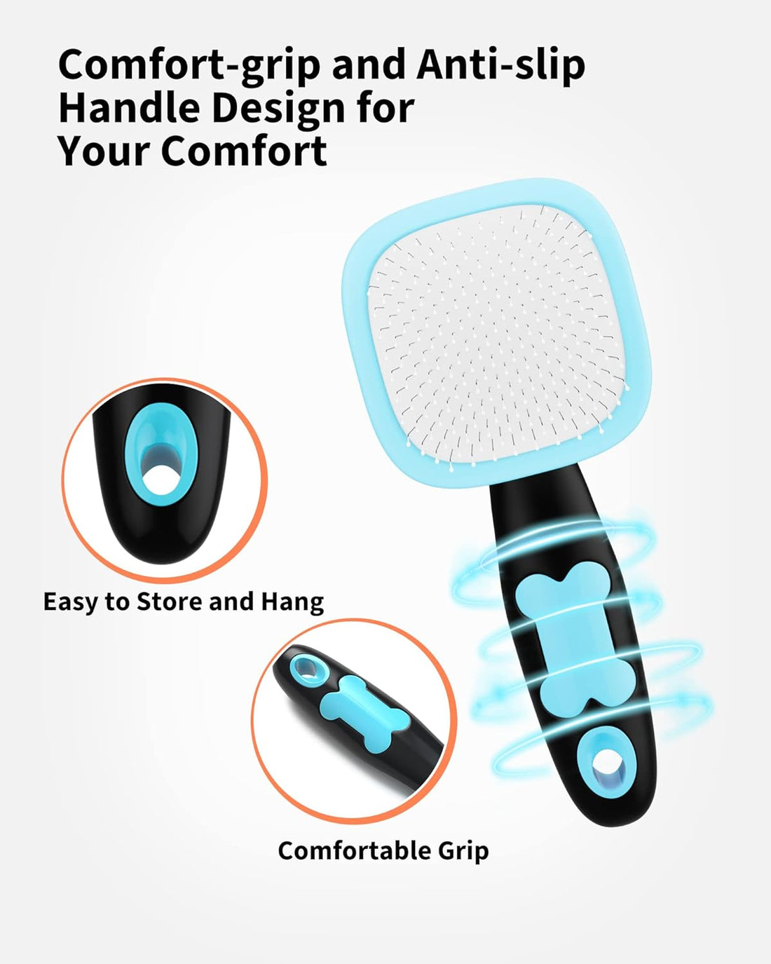Pet Grooming Brush For Shedding And Hair Removal Tools