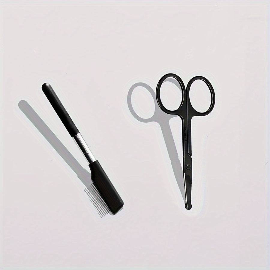 Pet Eye Grooming Brush With Soft Comb For Tear Stain Removal