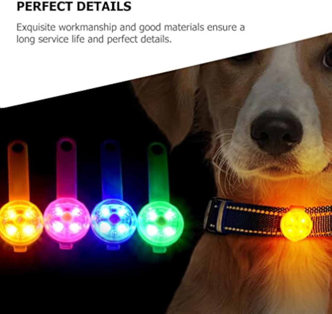 Glow Pendant Light For Pets Luminous Safety Accessory For Night Walking