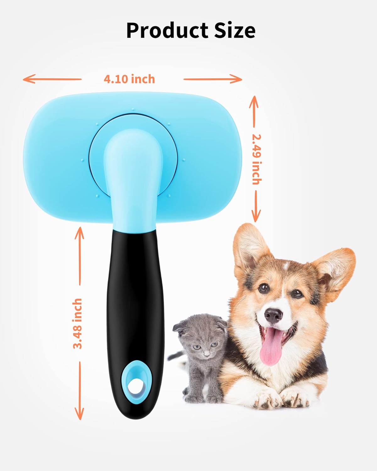 Pet Grooming Brush For Shedding And Hair Removal Tools
