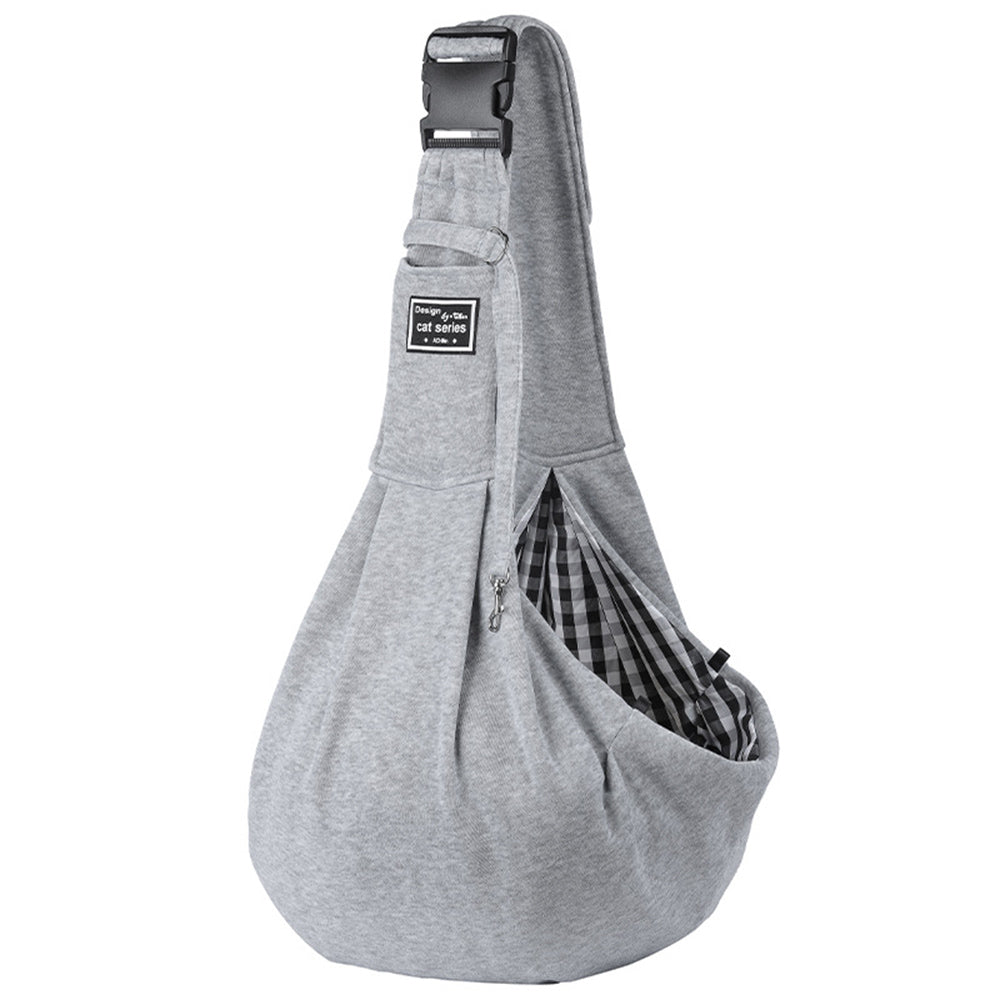 Portable Pet Carrier Bag Outdoor Travel Cotton Shoulder Sling Tote