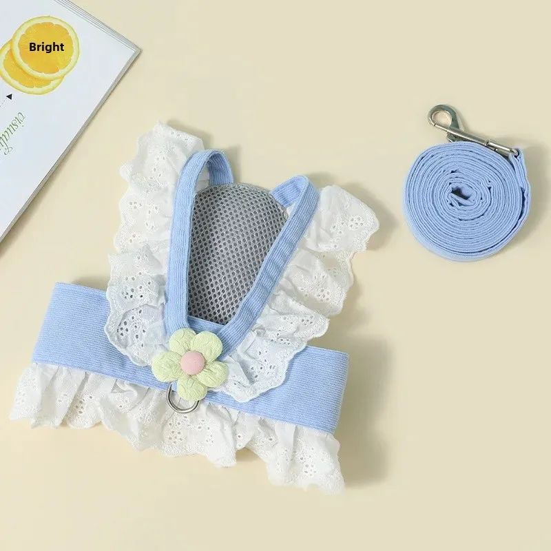 Adjustable Pet Leash Safety Harness Walking Rope for Small Pets