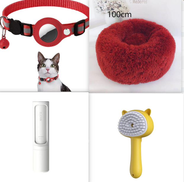 Rechargeable Pet Grooming Brush With Mist Self Cleaning Slicker