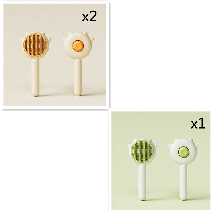 Pet Hair Removal Comb And Massage Brush For Grooming