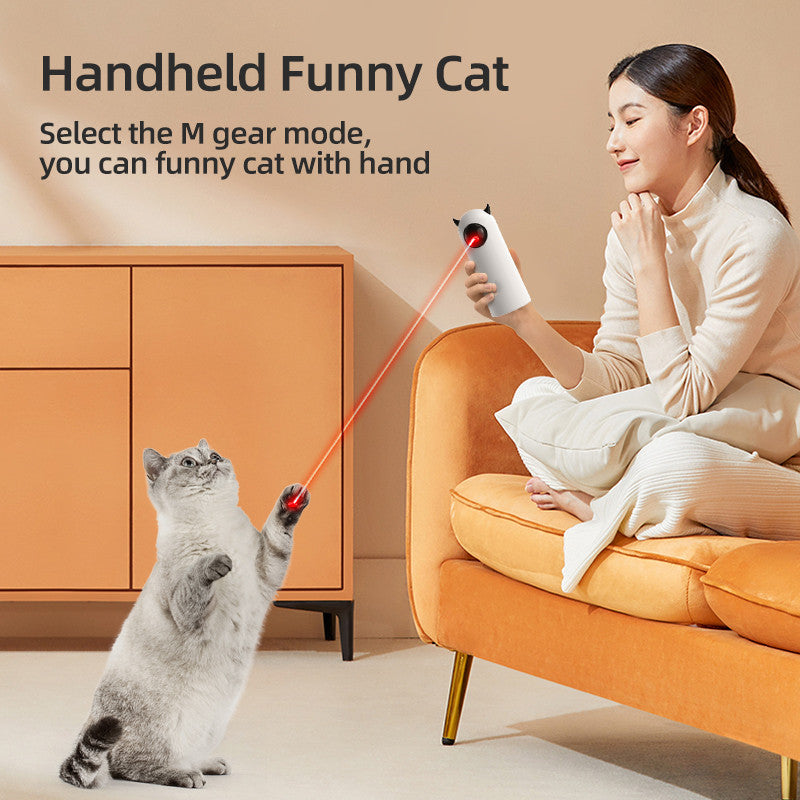 Electric Automatic Infrared Pet Teaser Toy Interactive Play