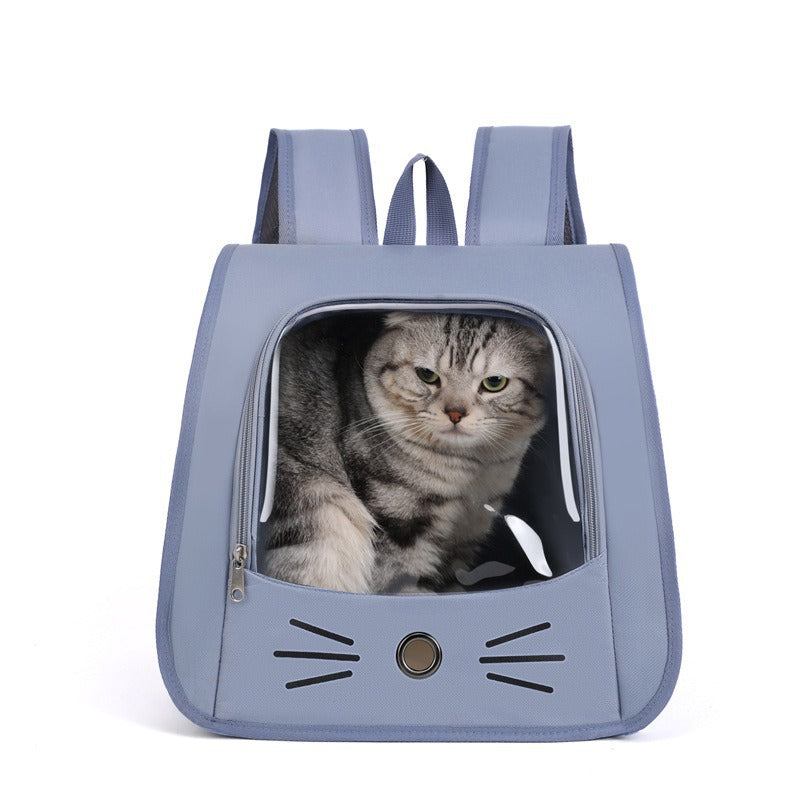 Portable Cat and Small Dog Backpack Carrier Outdoor Travel Bag