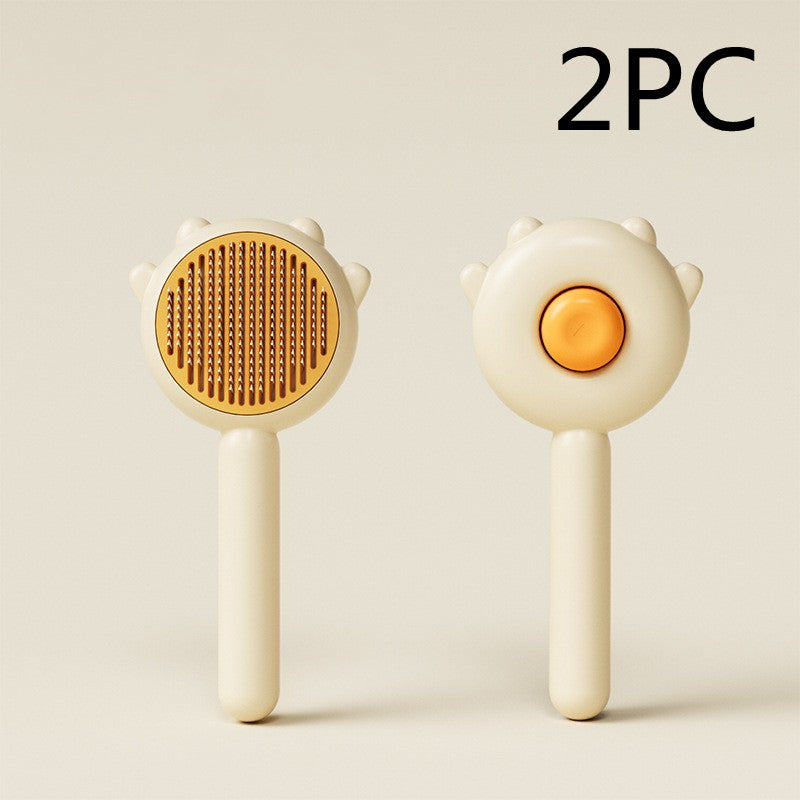 Pet Hair Removal Comb And Massage Brush For Grooming
