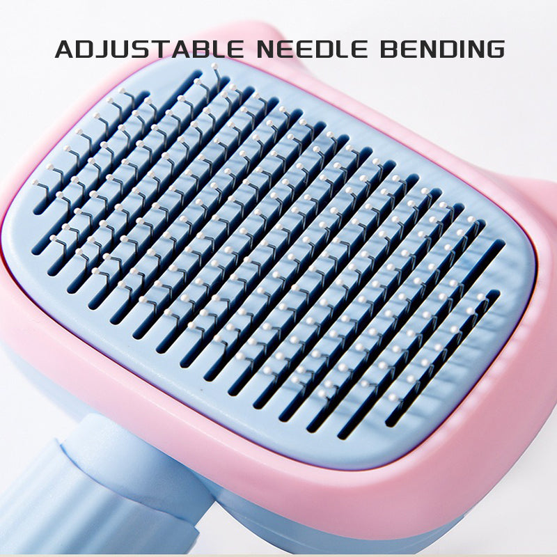 Pet Grooming Deshedding Brush And Dematting Comb For All Hair Breeds