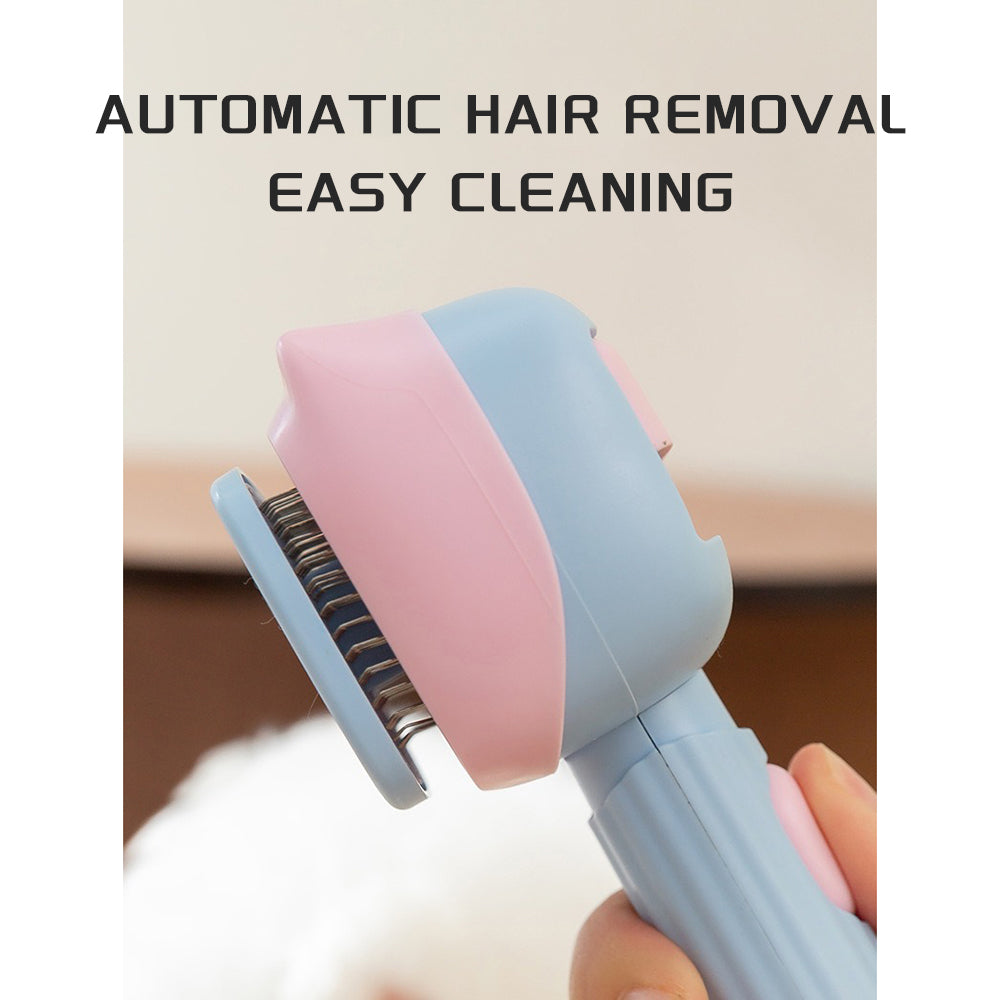Pet Grooming Deshedding Brush And Dematting Comb For All Hair Breeds