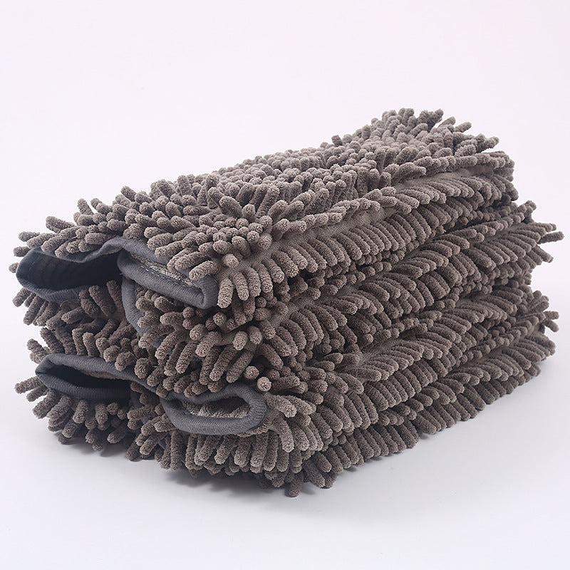 Pet Scrubbing Glove Towel Bath Grooming Brush